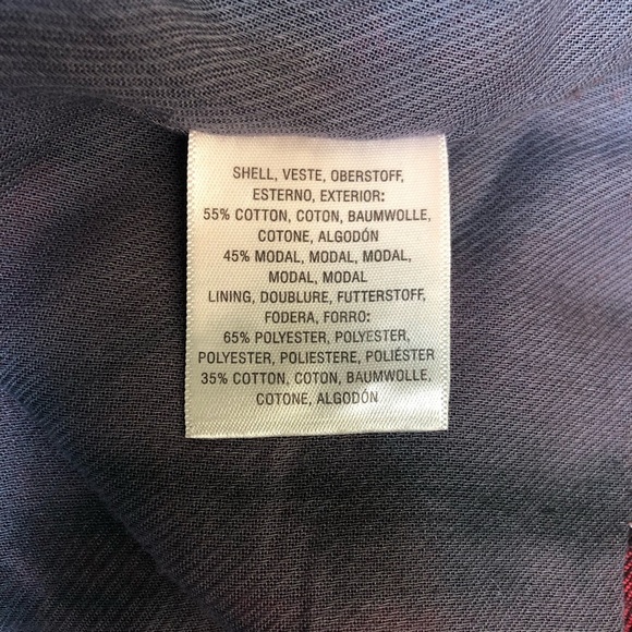 ANTHROPOLOGIE Elevenses Roxanne Vest in Red Plaid Waterfall Size M - Picture 8 of 10